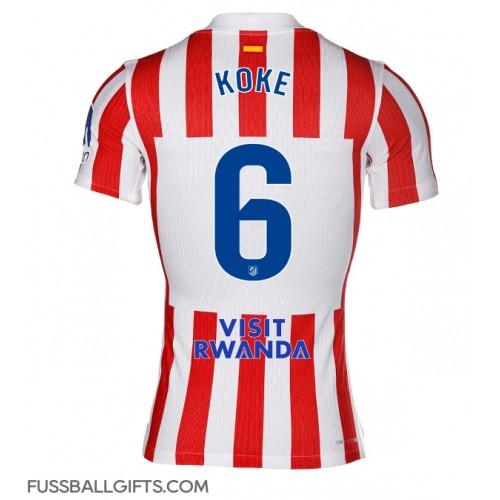Atletico Madrid Koke #6 Fußballbekleidung Heimtrikot 2025-26 Kurzarm